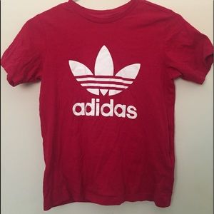ADIDAS RED T-SHIRT